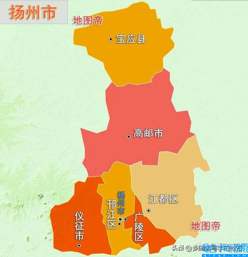 江苏有几个市（各市的由来）