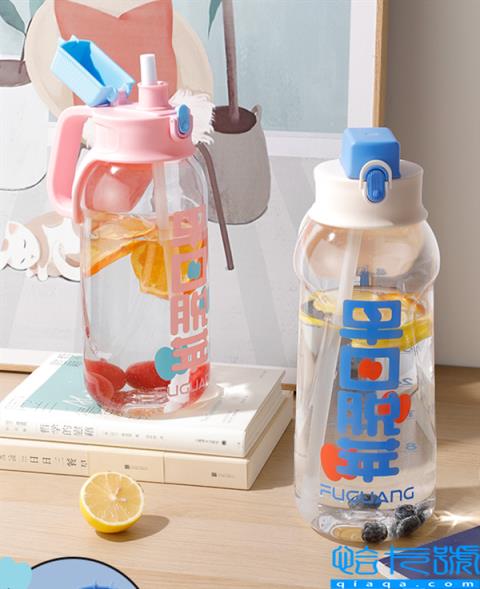 360°摇晃不漏水！富光2000ml大水杯：19.9元手慢无