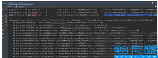 Springboot怎么允许logger.debug输出日志