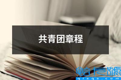 共青团章程心得体会300字(共青团章程)