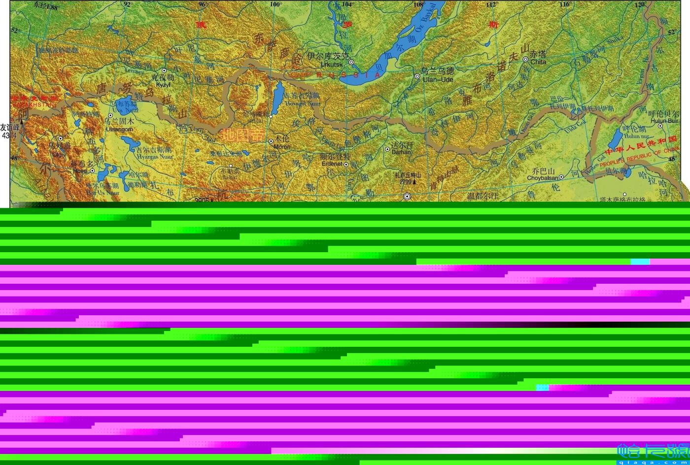 中国的陆上邻国和隔海相望的国家有哪些（我国的邻国有几个及地形图）
