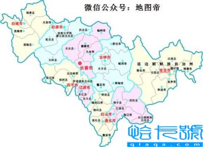 吉林省有多少个市和县（吉林省行政区域）