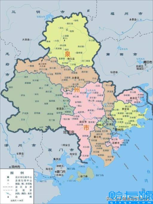 泉州有几个区几个县几个市(分别叫什么名字