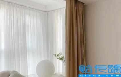 客厅有必要双窗帘吗(客厅窗帘用纱帘好还是布帘好)