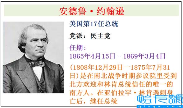 美国全部46任总统简介(美国历届总统表)