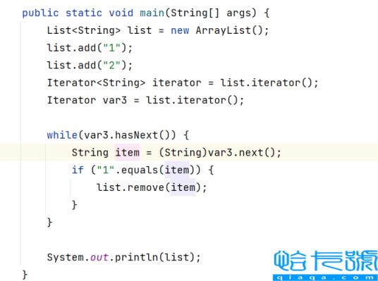 Java ArrayList遍历foreach与iterator时remove的区别是什么