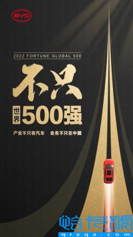 比亚迪 不只世界500强