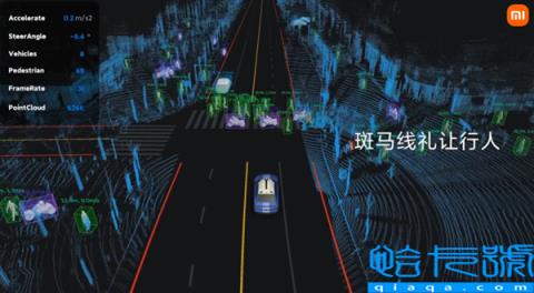 雷军晒小米汽车自动驾驶展示视频：500天全力研发 覆盖全场景